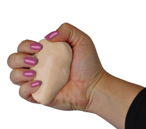 Squeeze 4 Strength 1 lb XXSoft Hand Therapy Putty Light Beige - QG Med