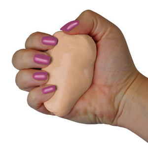 Squeeze 4 Strength 5# Md Soft Hand Therapy Putty Dark Beige - QG Med