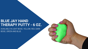 Squeeze 4 Strength  6 oz. Hand Therapy Putty Green Med - QG Med
