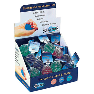Squeezums Therapeutic Hand Exerciser Display(36 pcs) - QG Med