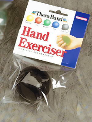 Thera-Band Hand Exercise Ball XL-Black  Extra-Firm - QG Med