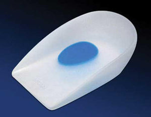 GelStepHeel Cups w/Soft Spur Spot-Uncvd LG W10.5-12 M9-11.5 - QG Med