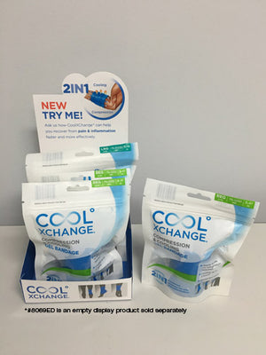 Empty Counter Display for Thermoskin CoolXChange Bandage - QG Med