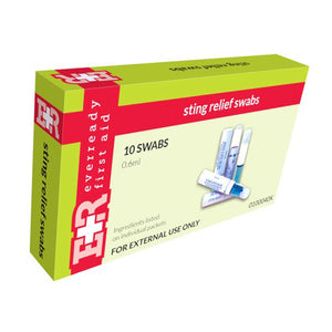 Sting Relief Swabs Bx/10 - QG Med