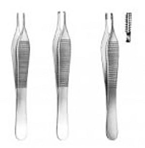 Adson Forceps- 4 3/4 - 1 X 2 Teeth - QG Med