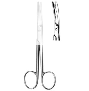 Mayo Scissors- 6 3/4  Curved - QG Med