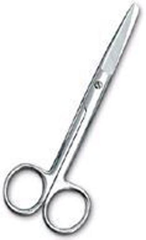 Operating Scissors-(Ostomy) Sharp/Blunt- 5 1/2  Straight - QG Med