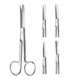 Operating Scissors- Sharp/Sharp- 4 1/2  Straight - QG Med