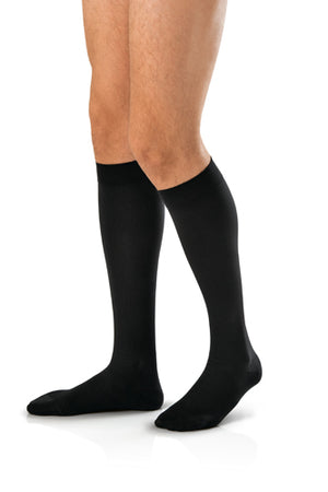 Jobst for Men 20-30 Knee-Hi Black Large Tall - QG Med
