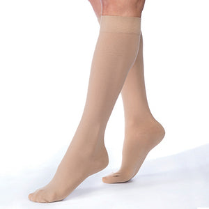 Jobst Relief 15-20 Knee-Hi Beige Large Full Calf C/T - QG Med