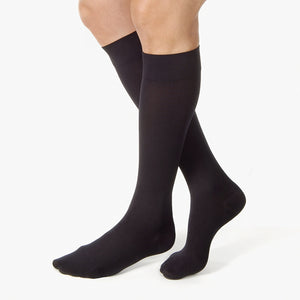 Jobst Relief 15-20 Knee-Hi Black Large Full Calf CT - QG Med