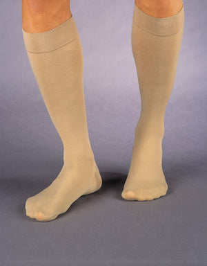 Jobst Relief 20-30 Knee-Hi Closed-Toe Large Beige (pr) - QG Med