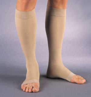 Jobst Relief 20-30 Knee-Hi Open-Toe Small Beige (pair) - QG Med