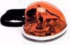 Tear Drop Dome Emergency Light Red - QG Med