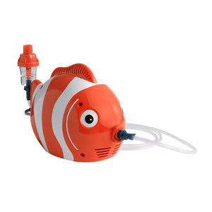 Fish Pediatric Compressor Neb w/Bag  w/Disp & Reuse Neb Kit - QG Med