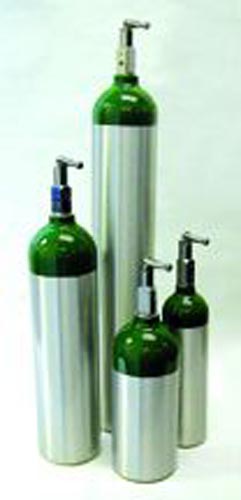Oxygen 'E' Cylinder- 682 Liter w/Toggle (28 H) - QG Med