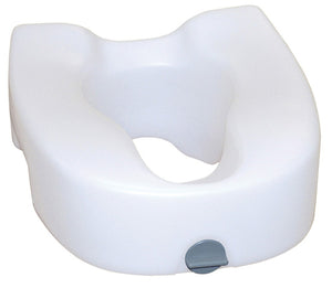 Raised Toilet Seat w/Lock w/o Arms - QG Med