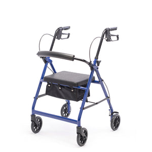 Protekt Rollator Steel (Blue) RLADST6-BLU - QG Med
