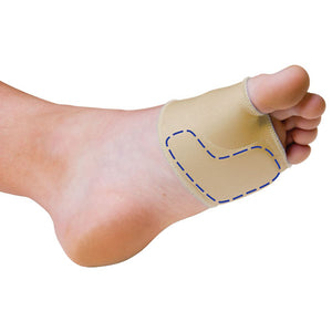 Forefoot Binder Relief Sleeve Small Right - QG Med