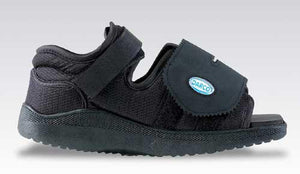 Darco Med-Surg Shoe Black Square-Toe Men's Small - QG Med