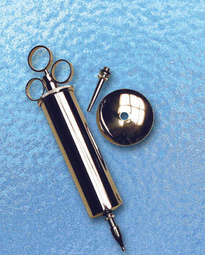 Ear Syringe Metal- 3 Oz. - QG Med