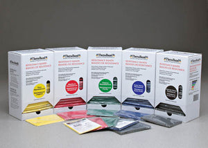 Theraband Dispenser Package Green  30-5' Bands - QG Med