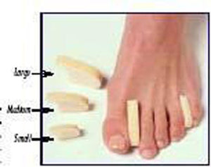 Toe Separator X-Large Bx/12 - QG Med