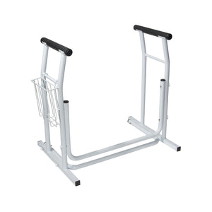 Toilet/Commode Safety Rail Rails w/ Magazine Holder  Cs/2 - QG Med