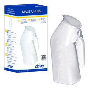 Male Urinal  Retail Boxed - QG Med