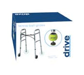 Tennis Ball Glides (2) Deluxe w/ 2 Replacement Glide Pads - QG Med