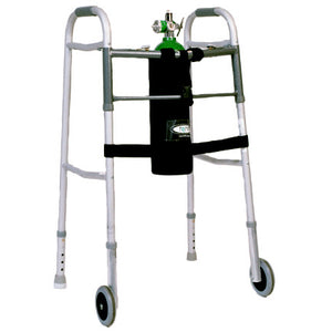 TOTE Oxygen Tank Carrier fits D-Cylinder for Wheeled Walker - QG Med