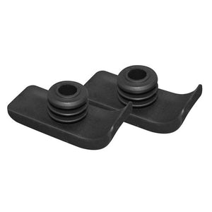 Walker Glide Ski (Pair ) Black - QG Med