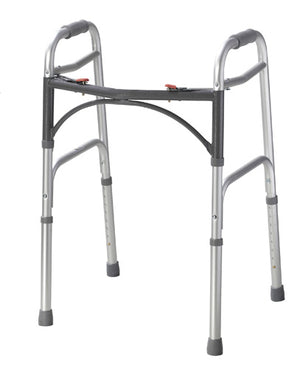 Easy-Release 2 Button Folding Walker Youth - QG Med