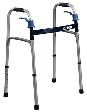 Walker  Folding  Adult  Trigger Release - Drive - QG Med