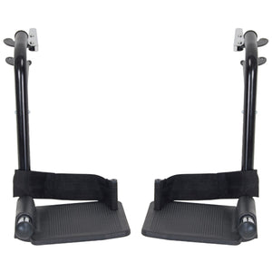 Swing-Away Det. Footrests Only for K3-K4 WC's  (pair) - QG Med