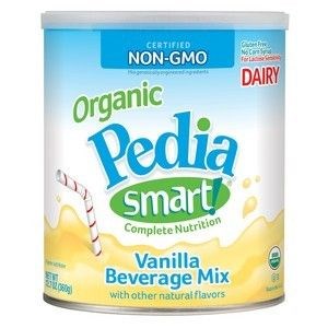 Pediasmart Organic Dairy Vanilla 12.7 oz Can 6/Case