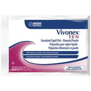 \ Vivonex T.E.N., Unflavored 60 X 2.84 oz Packets