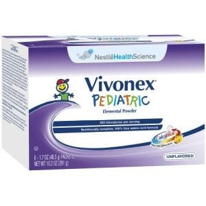 Vivonex Pediatric, Unflavored 36 X 1.7 oz Packets