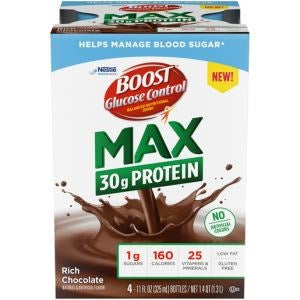 Boost Glucose Control Max Protein 11 oz Chocolate 12/CS