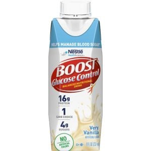 Boost Glucose Control Very Vanilla 8 oz 24/CS