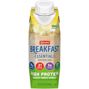 Carnation Breakfast Esentials High Protein French Vanilla 8oz Bottle