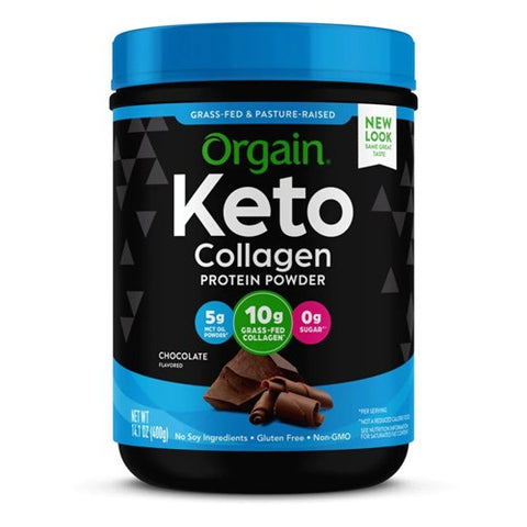 Keto Collagen Powder Chocolate 14.1 OZ