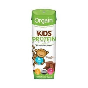 Orgain Kids Protein Organic Shake Chocolate 8.25Oz 12/CS Singles