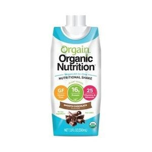 Orgain Vegan Nutritional Shake 11 Oz Smooth Chocolate 12/CS Singles