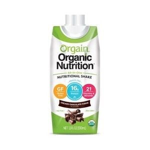 Orgain Nutritional Shake 11 oz 12/CS Creamy Chocolate Fudge Singles