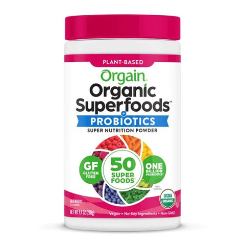 Organic Superfoods + Probiotics Berry 9.9 OZ