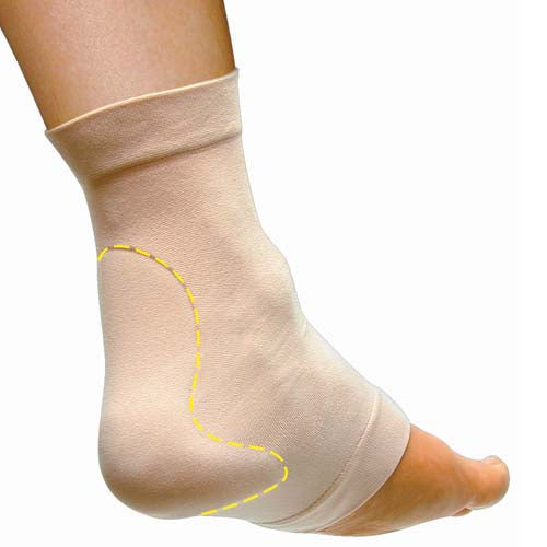 Visco-GEL Achilles Protection Sleeve Large for Heel Comfort