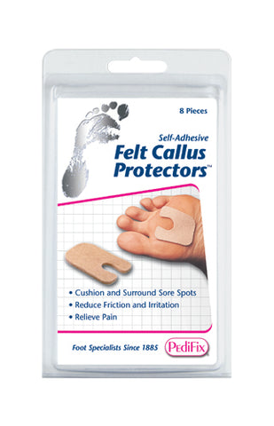 Felt Callus Protectors (Pk/8) for Ultimate Foot Comfort