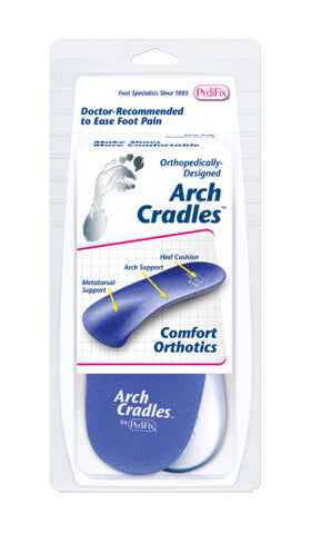 Arch Cradles Small Women's 7-8 Men's 6 Comfortable Support