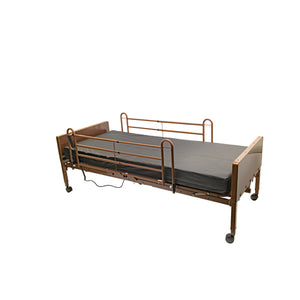 Proactive Altara Semi-Electric Bed, Spring Deck w/ Half Rails PMSEBHR - QG Med